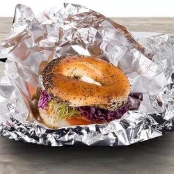 Silver Diamond Foil Paper , for Kitchen, Packing Food