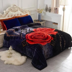 Wrinkle resistant & breathable, silky blanket plush