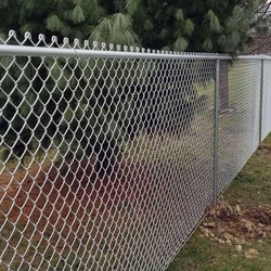 Galvanized Link Fencing