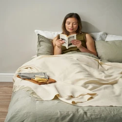 Cotton Blankets Spotlight, Breathable Textured