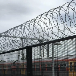 Galvanized Security Fence