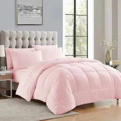 Quilted Linen Blanket, soft and breathable