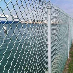 Silver Mesh Fencing