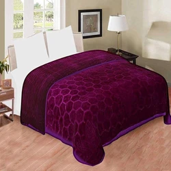 Soft Bed Fiber Solid Quilt durable and lightweight