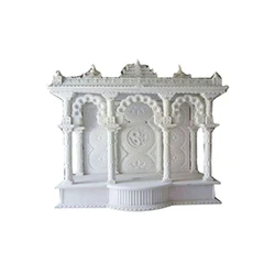 Home Temple Tiles Design Indoor White Marble Temple