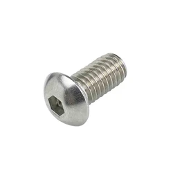 Plain Stainless Steel Star Headed Hexagon Bolts Nuts