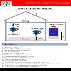 Gas Detector, Pack Type Box