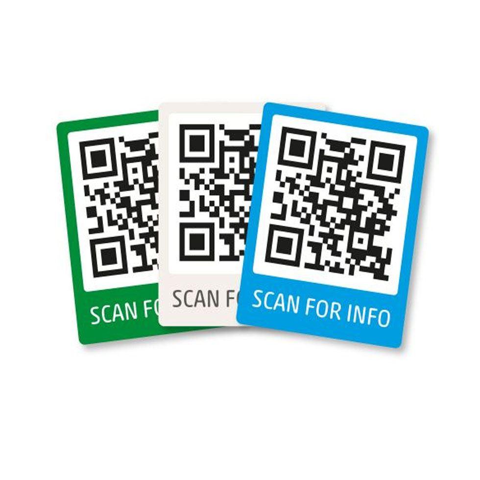 Car QR Code Sticker, Adhesive label type, 0.1-1mm thick in Noida