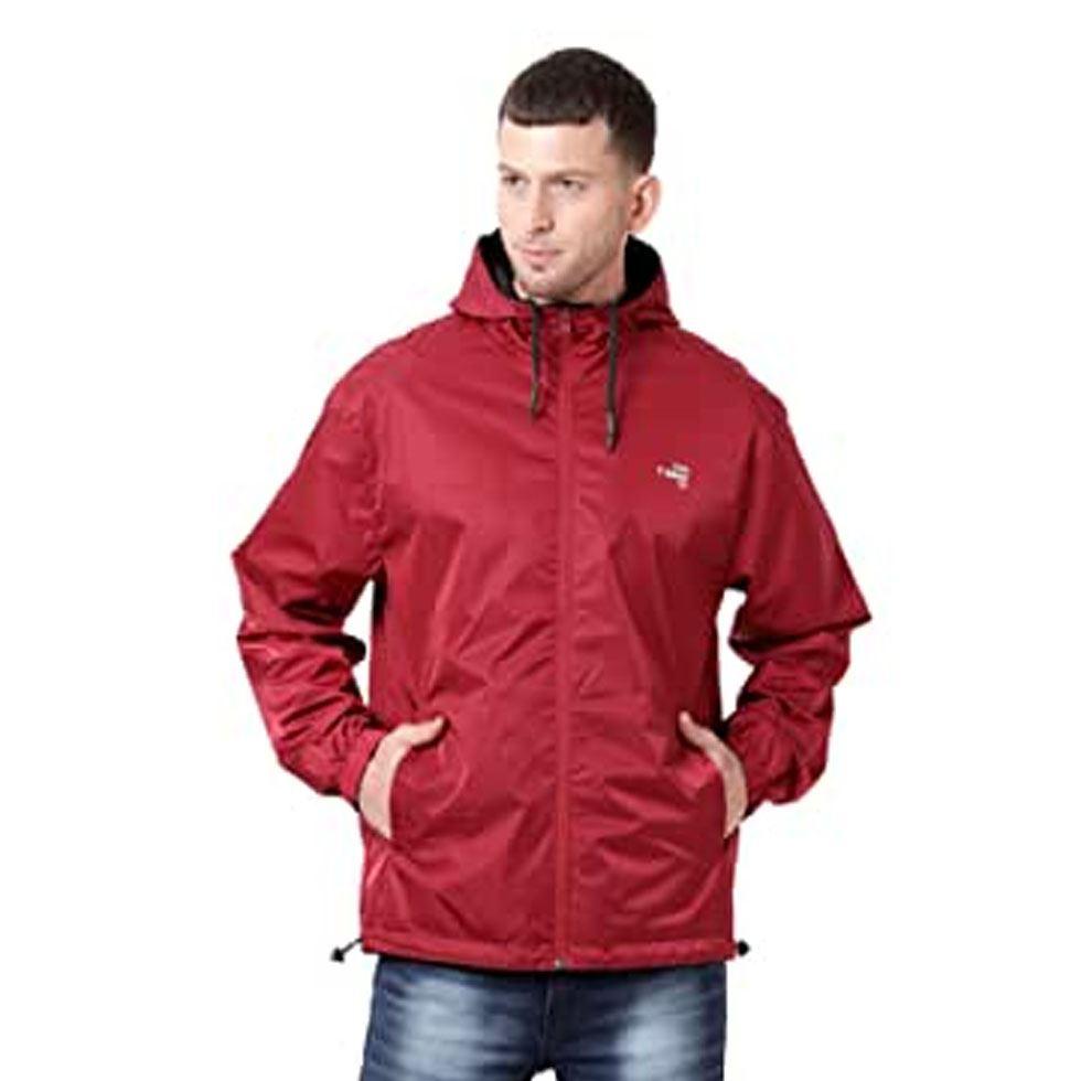 Reversible Rainwear Online Adjustable Hood Rain Jacket