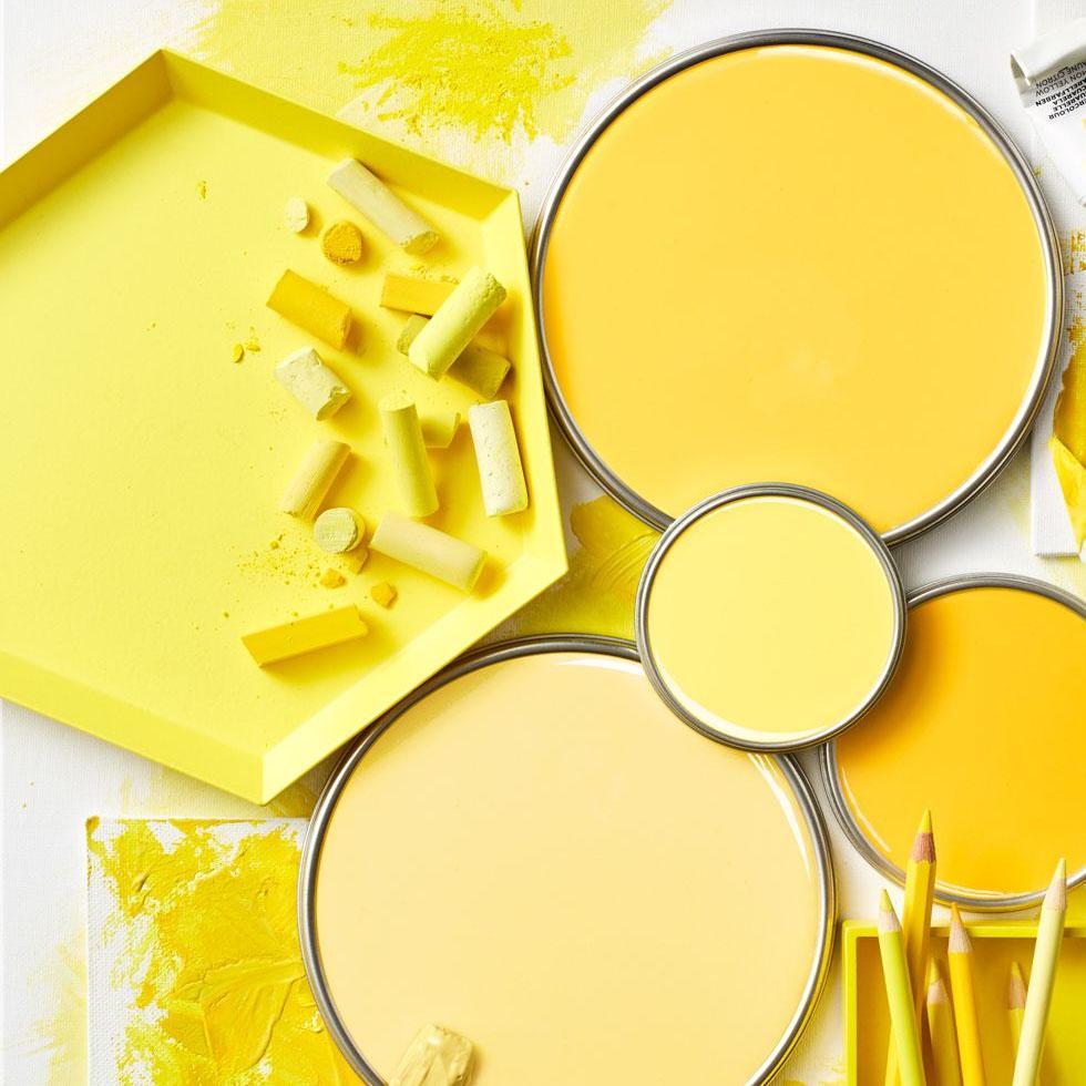 Yellow Wall Paint, Yellow Color/ brush application in Ahmedabad