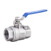 2PC stainless steel threaded ball valve