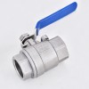 2PC stainless steel threaded ball valve