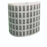 100 GSM QR Code Barcode Labels, Coated paper