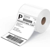 100 GSM Security Barcode Stickers, Tamper-evident paper