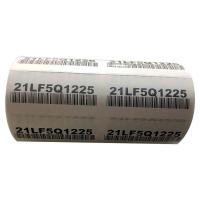 120 GSM Glossy Barcode Sticker, 50mm x 25mm