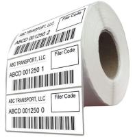 180 GSM Color-Coded Barcode Stickers, industrial Image