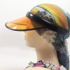 environmental pvc sun visor hat cap for men women