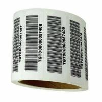250 GSM Premium Barcode Tags, Non-tearable, moisture