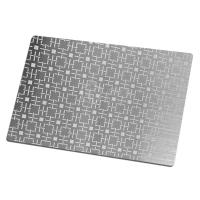 316 SS Etched Sheet, Acid-treated graphic layer Image