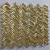 3D Solid Aluminium metal mosaic tile, 1x1 Feet