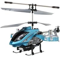 4 Channel Rc Fighter Helicopter, Black & white colour