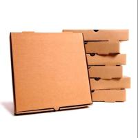 7 inch brown pizza box, Small size kraft build