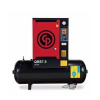 7.5 HP Rotary Screw Air Compressor, efficiency, Tank Base