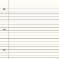 A4 Lined Paper, Customized, handmade, multisizes