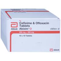 Abixim O Tablet 10S, Cephalosporin with ofloxacin