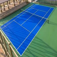 Acrylic court flooring 