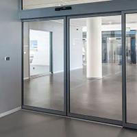 Aluminium Automatic Door, Brown colour, 500-1000mm width