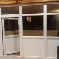 Aluminium Door Partition, Various colors of frame