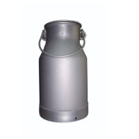 Aluminium Silver Milk Can