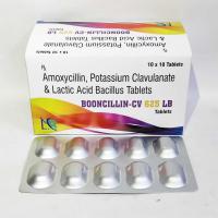 Amoxicillin Clavulanate Potassium Tablets, betalactam Image