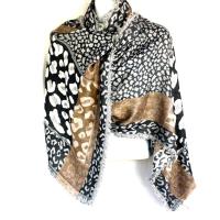 Animal Print Pashmina Shawl Image