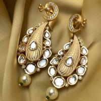 Antique Kundan Earrings