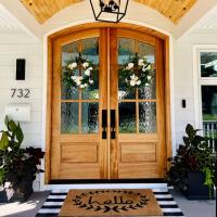 Arched Front Door, Weatherproof & variety of design