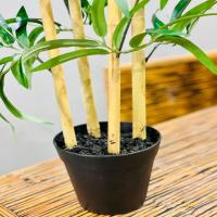 Artificial Bamboo Sticks, Decoration use, fabric material