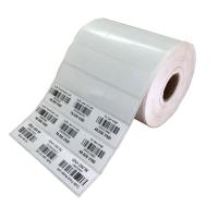 Asset Tracking Barcode Roll, Destructible vinyl Image