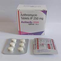 Azithromycin Tablets I.p. 250 Mg, Pediatric suited