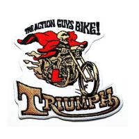 Badges Embroidery Bike