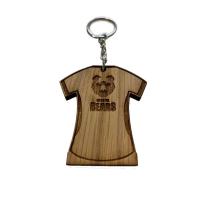 Bamboo Brown Keychain