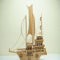 Bamboo Ship Home Decor