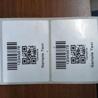 barcode QR Code Stickers, Glossy, 500/Roll Image