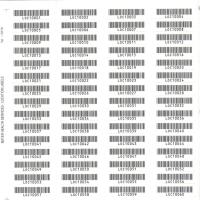 Barcode Sticker A4 Sheet, highly readable text