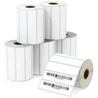 Barcode Sticker Label Roll, Long-lasting stick
