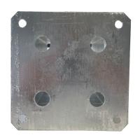 Base Support MS Plates, High strength, load-bearing