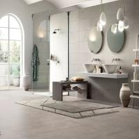 White Ceramic Bathroom Wall Tiles