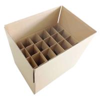 Beer Bottle Corrugated Packaging Box, Bottle-grid