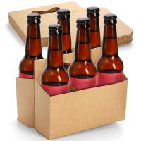 Beer Bottle Corrugated Packaging Box, Bottle-grid